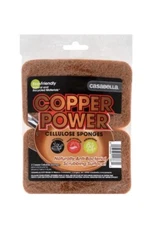 Casabella Copper Power Cellulose Non Scratch Scrubbing Sponges