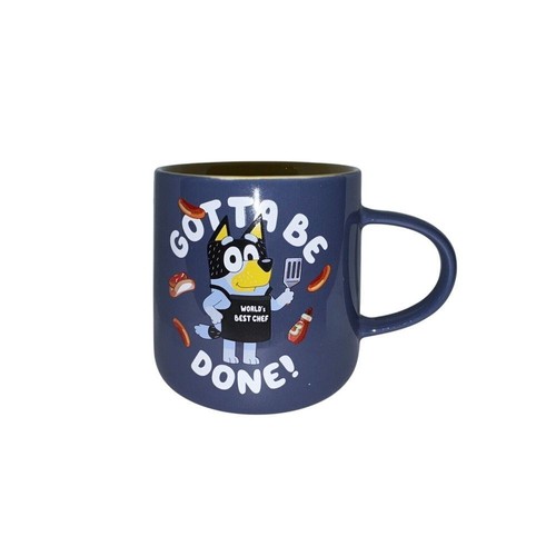 Dad Coffee Mug GOTTA BE DONE Famous Blue Heeler Grill Grilling - Picture 2 of 7
