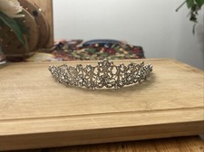 Bride Tiaras Crowns Women Bridal Tiara Silver Tiara Women Rhinestone Tiara