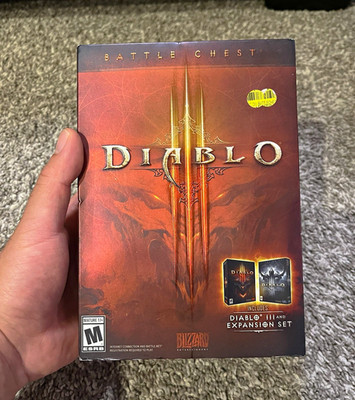 Diablo III Battle Chest PC Windows Mac SEALED Factory Sealed Reaper of Souls