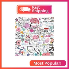 Neuroscience Pun Stickers,Funny Neuroscience Stickers,Water Bottle Scrapbooking