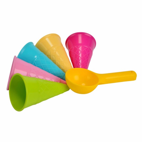 Simba Sandformen Eis Formen Sandspielzeug FöRmchen Sandkasten Mit Portionierer-image
