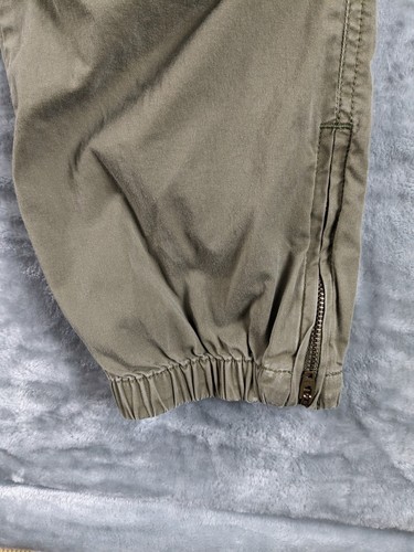 Polo Ralph Lauren pantalon cargo femme petit jogger cordon fermeture éclair ourlet poches - Photo 2/17