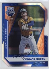 2021 Panini Elite Extra Edition Aspirations Die-Cut 12/99 Connor Norby #41 s1i