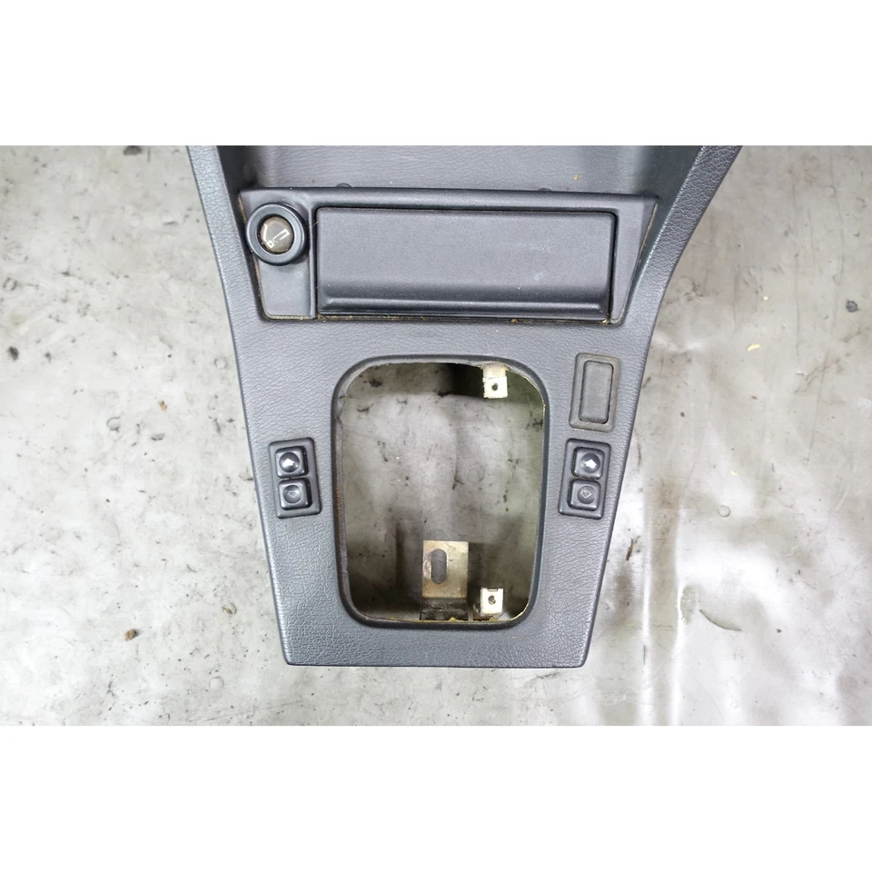 BMW E30 3-Series Coupe Front Storing Partition Console Electric Window Black OE - Imagem 4 de 4