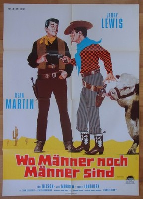 Wo Männer noch Männer sind - Jerry Lewis, Dean Martin - original Filmplakat