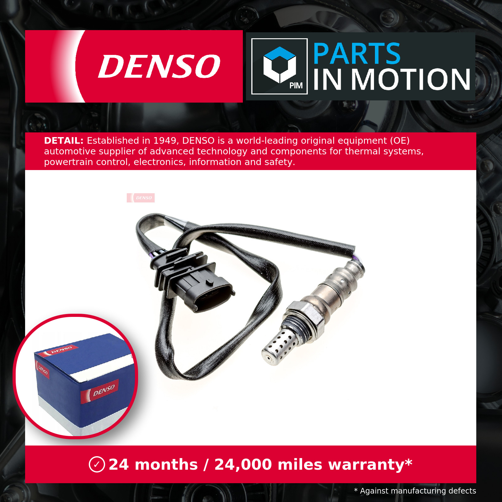 Lambda Sensor fits VAUXHALL INSIGNIA A 1.4 11 to 17 Oxygen Denso 55561635 855235