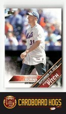 2016 Topps #FP-13 Edward Burns New York Mets First Pitch Saving Private Ryan
