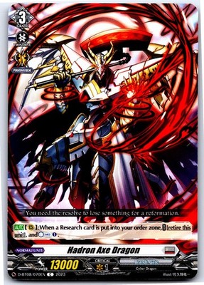 HADRON AXE DRAGON D-BT08/070EN C CARDFIGHT!! VANGUARD MP
