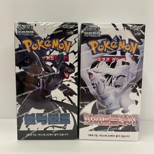Pokemon Card Black Bolt SV11B  White Flare SV11W Booster Box Sealed Korean 2BOX