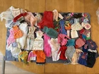 Lot of Vintage Barbie Doll Clothes Accessories Shoes Clothing Hangers