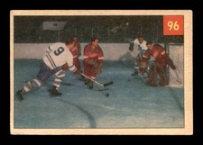 1954 Parkhurst #96 Terry Sawchuk/Ted Kennedy IA VG X3381050