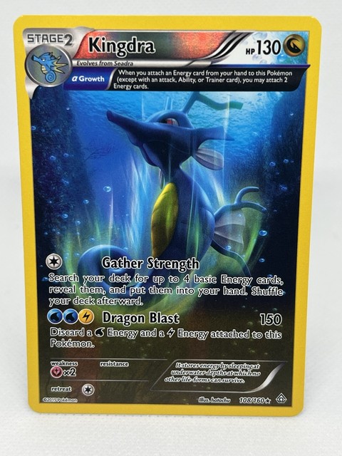 Kingdra [Reverse Holo] #108 (Primal Clash (2015))