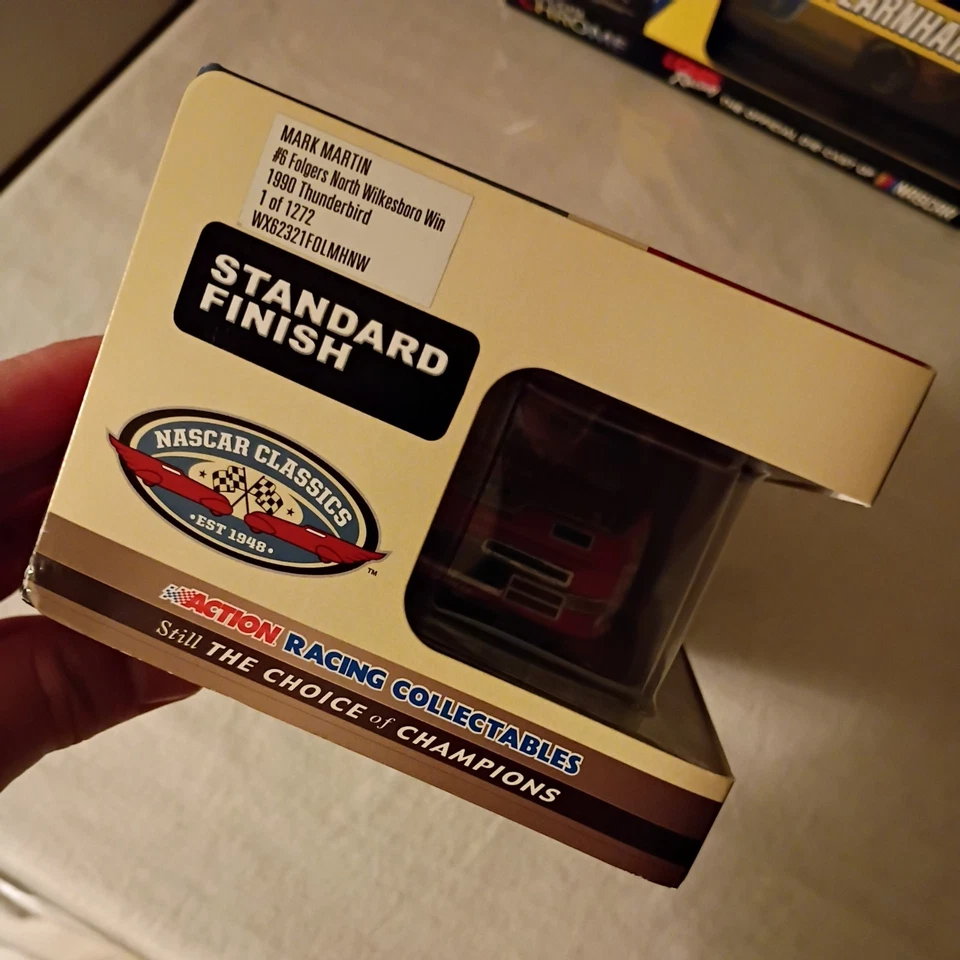 Mark Martin 1990 North Wilkesboro ganar carrera versión #6 seguidores acción 1/24 Foto 2 de 4