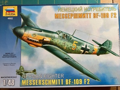 Zvesda 1:48 Bf 109 F-2 + Vector Korrekturset/Eduard/Aber/Eagle Calls