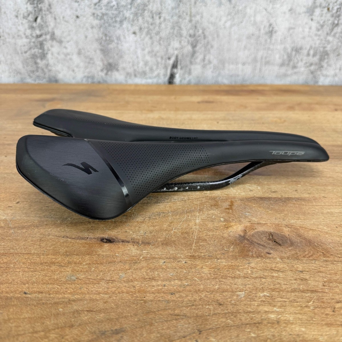 Specialized S-Works Toupe 155mm 7x9mm Carbon Rails Bike Saddle