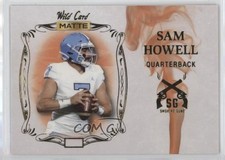 2022 Wild Card MATTE Smoking Guns White - Orange Smoke Sam Howell Rookie RC 0a3. rookie card picture
