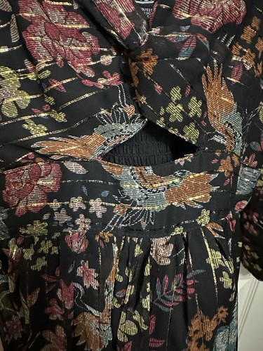 Angie Boho Festival Floral Maxi Dress - Size Large - Picture 15 of 24