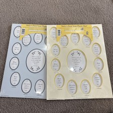 Babies First Year Photo Mat Blue Or Beige