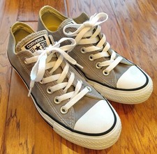 CONVERSE Chuck Taylor All Star Sneakers Charcoal Gray Men's Sz 5 Women's Sz 7