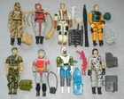 1980s G.I. GI Joe Accessories Weapons Action Figures Vintage ARAH 3.75 Cobra Lot