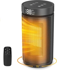 Space Heaters for Indoor Use, 1500W PTC Ceramic Fast Safety Electric Portable He