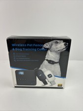 NEW Wireless Pet Fence  Dog Training Collar.