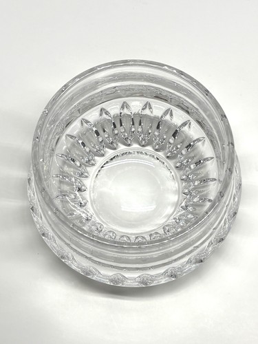 Vintage Stuart Crystal Sugar Bowl W/Lid Spoon Silver Plate - Picture 9 of 10