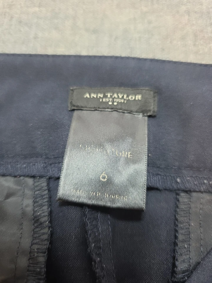 Ann Taylor черный подпись подходит платье брюки размер 6 - Изображение 4 из 4