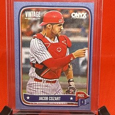 Jacob Cozart Blue Boarder -/35 2024 Onyx Vintage #OVJACO Guardians 2nd Round