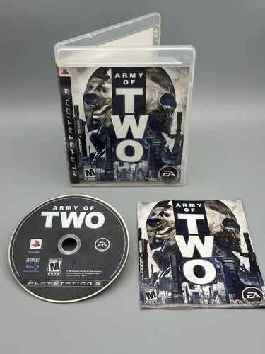 Army of Two (PlayStation PS3, EA, 2008) CIB Complete - Tested, Working