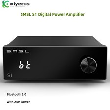 SMSL S1 Dual TPA3116 50Wx2 Bluetooth Digital Power Amplifier 24V Power my23