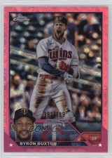 2023 Topps Chrome Logofractor Edition Pink Refractor /199 Byron Buxton #28 1f5h