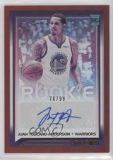 2021-22 Panini Recon Rookie Signatures Red 76/99 Juan Toscano-Anderson Auto 1e0