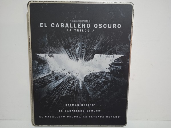 Batman El Caballero Oscuro  Trilogia - STEELBOOK -  3 x BLURAY - 2012