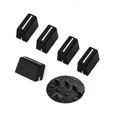 5pcs Universal Fader Knobs Replacement Fader Cap Slider for DJ Controller Mix...