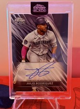 2024 Topps Chrome Black - Autographs Julio Rodriguez #CBA-JR TOPPS SEALED