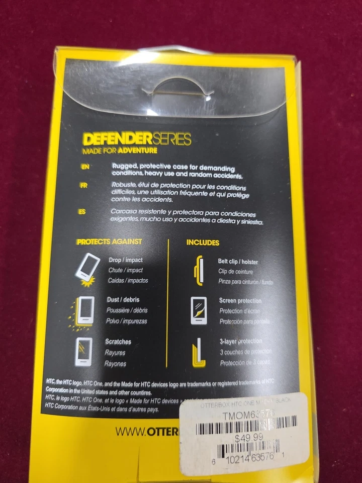 OtterBox 77-34019 Defender Series Case for HTC One Max Black - Image 2 of 2