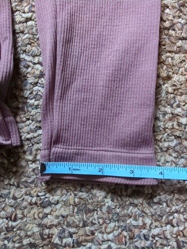 Pink Republic Stretch Leggings Purple/ Lilac Color, Size Womens Medium - Picture 3 of 7