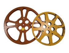 Vintage Tayloreel  Unbranded Metal Film Reels Lot Movie Theater Room Decor 16mm