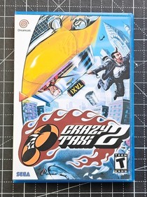 Dreamcast Crazy Taxi 2 Version 3 Your Choice of Custom Case NO Game or Manual