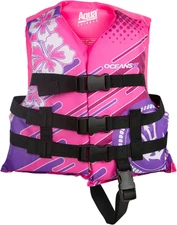 U Scoast Guard Approved, Infant-Child-Youth Life Jacket Vest – Sizes for 8-90 Lb