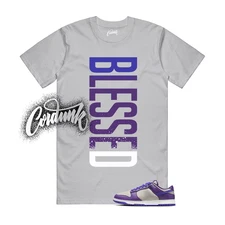 Dunk Persian Violet College Grey Wild Grape Low T Shirt Match VERTBLS