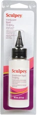 Polyform Liquid Sculpey Polymer Oven-Bake Clay, 1 Pack, Transparent 