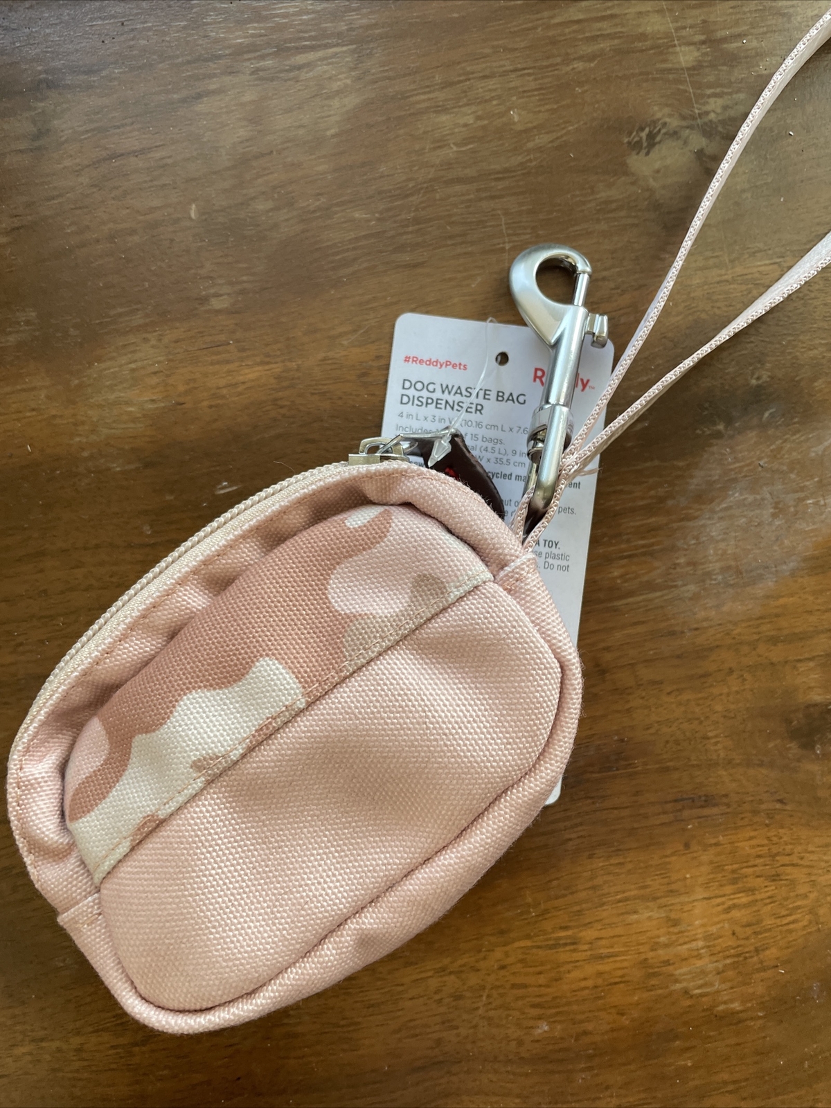 REDDY Dog Waste Bag Dispenser Pink Camo / W Handle eBay