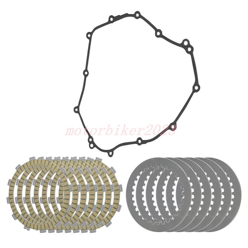 Clutch Friction Steel Plates Kit and Gasket for Yamaha FZ07 FZ-07 2015-2017 - Изображение 4 из 4