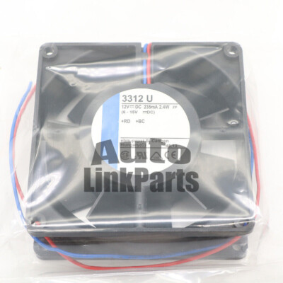 3312U Axial Fan DC12V 235mA 92*92*32mm IP68 2.4W Waterproof Cooling Fan