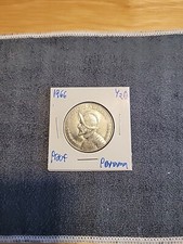 1966 Panama 1/2 Balboa Proof! Silver! Low Mintage 13k!