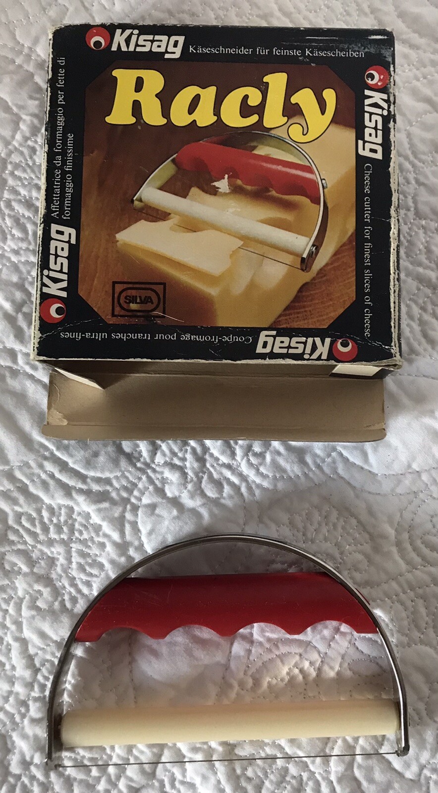 KISAG Racly Käseschneider in OVP Vintage