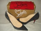 100% AUTHENTIC NEW WOMEN LOUBOUTIN APOSTROPHY 100 GRAY SUEDE PUMP/HEEL US 10 — photo 5